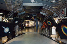 tunnel at the Goddard Visitor Center