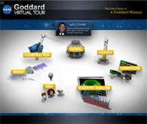 text: Goddard Virtual Tour