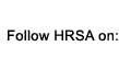 Follow HRSA on:
