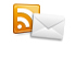 Email & RSS icons