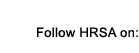 Follow HRSA on: