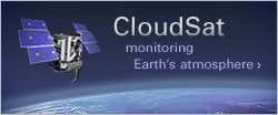 CloudSat - monitoring Earth's atmosphere.