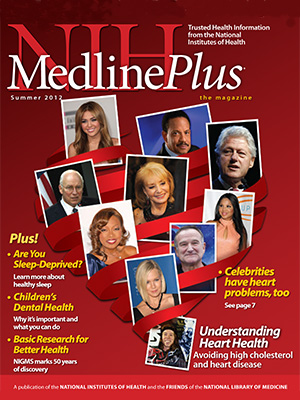 Cover of NIH MedlinePlus the Magazine Summer 2012 Issue