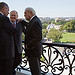 Speaker John Boehner shares a moment with golf greats Jack Nicklaus (center) and Arnold Palmer (right), on the Speakerâ��s Balcony of the U.S. Capitol.  September 12, 2012.  (Official Photo by Heather Reed)

--
This official Speaker of the House photograph is being made available only for publication by news organizations and/or for personal use printing by the subject(s) of the photograph. The photograph may not be manipulated in any way and may not be used in commercial or political materials, advertisements, emails, products, promotions that in any way suggests approval or endorsement of the Speaker of the House or any Member of Congress.