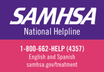 SAMHSA National Helpline 1-800-662-4357