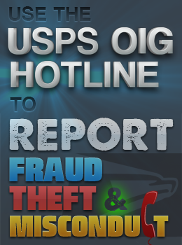 report fraud to our hotline
