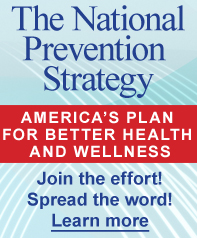 National Prevention Strategy image. Click to learn more