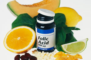 folic acid bottle