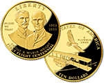 First Flight Gold Proof Coin