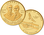First Flight Gold Uncirculated Coin