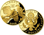 Bald Eagle Proof $5 Gold Coin