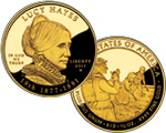 Lucy Hayes First Spouse Uncirculated Coin