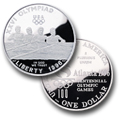 1996 Centennial Olympics (Rowing) Silver Dollar