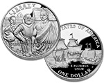 Jamestown 400th Anniversary Silver Dollar Proof