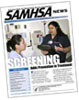 cover of SAMHSA News - January/February 2006