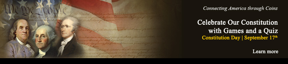 Celebrate Our Constitution with Games and a Quiz  |  Constitution Day  |  September 17th  |  Learn more