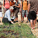 French Students Tour People's Garden