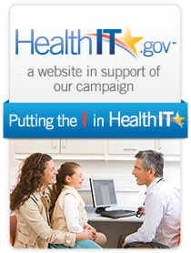 HealthIT.gov website to preview our upcoming campaign:Putting the I in HealthIT