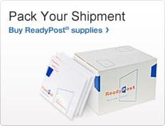 Pack Your Shipment. Buy ReadyPost® supplies photo of ready post envelopes and box