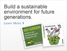 Build a sustainable environment for future generations.