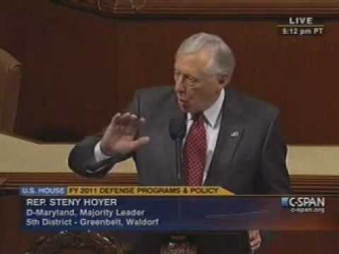 Hoyer Giving Speech on the Defense Authorization Act on Hous...