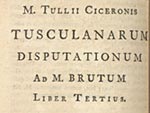 M. Tulli Ciceronis Tusculanarum ...