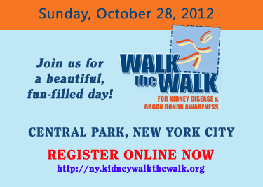 Kidney & Urology Foundation's New York Walk the Walk