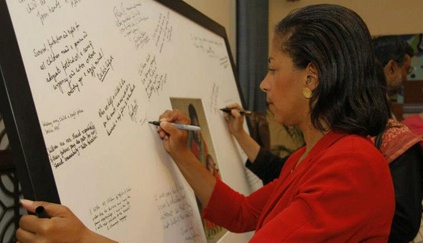 State Dept Image / Ambassador Rice adds her commitment to the Call to Action on Child Survival