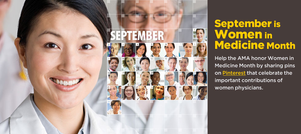 September is Women in Medicine Month