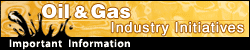 Oil & Gas Industry Initiatives
