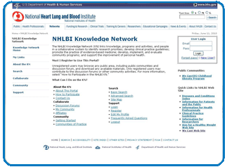 Image of Network Knowledge Homepage