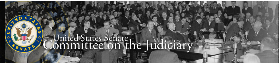 Senate Judiciary Committee Home Page Banner