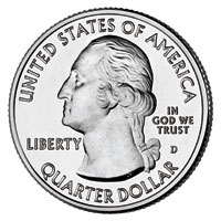 Twenty-Five-Cent Coin - obverse image