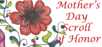 Flowers Mothers Day Scroll copy