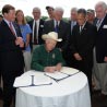 Secretary Salazar at the signing ceremony to establish the National Blueways Initiative and name the first National Blueway.