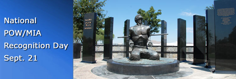 The National POW/MIA Memorial at Riverside National Cemetery in California.