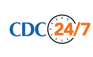 CDC 24/7 logo