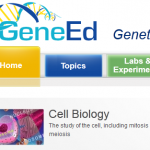 GeneEd website screenshot