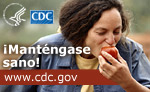 Afiche:Manténgase sano, visite www.cdc.gov