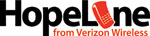 Logo for Verizon's HopeLine