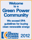 Sign, Welcome to a Green Power Community