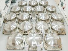 Webb Telescope mirrors encased in special shipping canisters