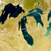 great lakes satellite image