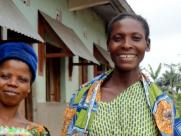 Two clients of IRC family planning program  in DR Congo