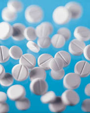 Photo of white pills