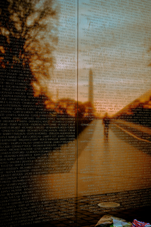 Image description: Deliberately setting aside the controversies of the war, the Vietnam Veterans Memorial honors the men and women who served when their Nation called upon them. The Memorial is a unit of National Mall and Memorial Parks. This world famous memorial stands prominently on the National Mall just northeast of the Lincoln Memorial.
Photo: Wei Sun, National Parks Service 