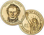 Presidential $1 Coin: Zachary Taylor.