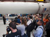 NASA Administrator Charlie Bolden makes commercial space announcements at SpaceX facility