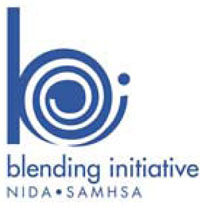 Blending logo