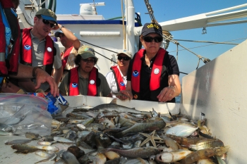 Dr. Lubchenco Oversees Seafood Sampling After the Deepwater Horizon Spill